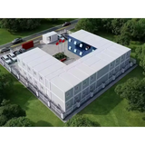Large Light-Structural Steel Prefab Container House Cheap Modular House
