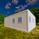 Movable Steel Flat Pack Container Coffee Shop Prefabricated Mobile Flat Pcak House for Sale