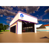 One-Stop Solution for Industrial Aircraft Storage Hangars Prefab Steel Structure Airplane Hangar Secure Aviation Warehousing