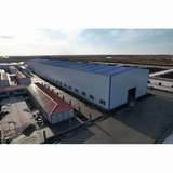 High Quality Prefabricated Steel Structure Construction Warehouse Industrial Shed China Factory Supply Low-Cost Workshops Plants