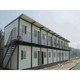 Luxury Modular Flat Pack Steel Container House Prefab Flat Packed Cabin for Hotel Shop Office Bedroom Outdoor Use for Sale