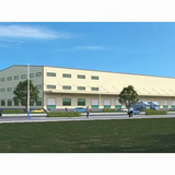 Modern Designed Prefabricated Commercial Building Steel Structure Workshop Warehouse