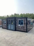 Modern Design Expandable Prefabricated Foldable Steel Container House for Living Room Use