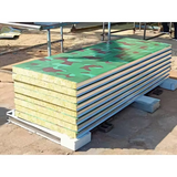 Modern Style Metal EPS XPS Rock Wool PIR Insulation Steel Fireproof Roof Villa House Building Cold Room Sandwich Panels