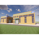 High Quality China Prefab Steel Structure Warehouse Workshop Modern for Supermarket Office Building Hospital School Economically