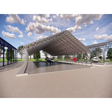 One-Stop Solution for Industrial Aircraft Storage Hangars Prefab Steel Structure Airplane Hangar Secure Aviation Warehousing
