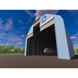 Modern Industrial Design Style Light Steel Structure Prefabricated Aircraft Hangar Warehouse