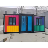 20ft 40ft Expandable Steel Wooden Container House Made Sandwich Panel for Hotel Use for Living Room Hotel Use