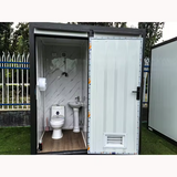 Modern Design Prefabricated Outdoor Modular WC Mobile Transportable Portable Toilet House Manufactured Movable Shower Washroom