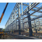 Pre-Fabricated Metal Frame Hangar Building Steel Structure Workshop/Plant with Big Door for Airplane Hangars