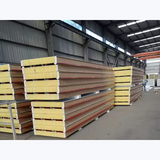 Modern Insulated EPS Rock Wool Board Insulated Metal PIR Wall Roof Panel PU Poliuretan Polyurethane Sandwich Panel Cold Panel