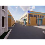 Steel Structure Frame Commercial Office Building Cheap Warehouse Metal Industrial Building