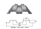 Steel Structure Building Roof Floor Deck for Hotel Galvanized Bearing Plate