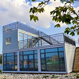 20FT and 40FT Portable Flat Pack Container House Small Portable Container Housing Unit for Office Using