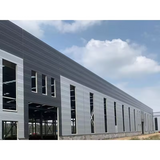 Prefab Steel Frame Metal Building Prefabricated Structure Warehouse Hangar Steel Building Car Shed Metal Shed