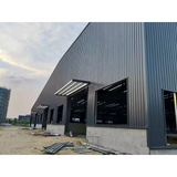 High Quality Prefabricated Steel Structure Construction Warehouse Industrial Shed China Factory Supply Low-Cost Workshops Plants