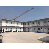 Flat Pack Container Steel Frame Structure Flat Pack Container House for Office Building