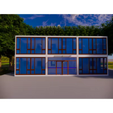 Insulated Prefab Flat Pack Container Homes Building Prefabricated House for France