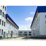 Modern Design Prefabricated Industrial Warehouse Metal Building Light Steel Structure for ASTM Standard Steel Workshop