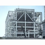 Pre-Fabricated Metal Frame Hangar Building Steel Structure Workshop/Plant with Big Door for Airplane Hangars