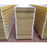 Modern Waterproof Rock Wool Roof Sandwich Panels for Cold Storage Prefabricated Buildings Use