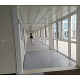 Flat Pack Container Steel Frame Structure Flat Pack Container House for Office Building