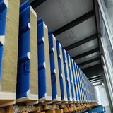 Flame Retardant Fireproof Rock Wool Sandwich Insulation Corrugated Steel Tile Roof Panel Galvanized Steel Color for Building