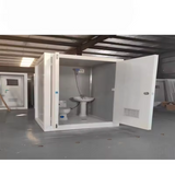 Luxurious Portable Mobile Toilet Shower Room Practical Multi-Person Prefab Sanitary Bathroom Made Durable Container Material
