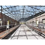 Low Cost Chickens Poultry Farm Prefab Metal Steel Structure Farm Building Cow Chicken Sheep Barn Shed