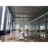 Modern Design Fast Build Steel Structure Metal Frame Warehouse Workshop Low Price with 3 Years Warranty