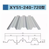Customized Modern Design Galvanized Corrugated Steel Deck Floor Durable Aluminum Alloy for Outdoor Warehouse Use