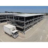 Pre-Fabricated Metal Frame Hangar Building Steel Structure Workshop/Plant with Big Door for Airplane Hangars