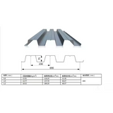 Steel Structure Building Roof Floor Deck for Hotel Galvanized Bearing Plate