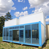 20FT and 40FT Portable Flat Pack Container House Small Portable Container Housing Unit for Office Using