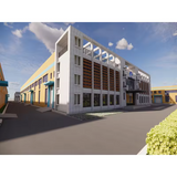 High Quality China Prefab Steel Structure Warehouse Workshop Modern for Supermarket Office Building Hospital School Economically