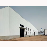 Industrial-Style Modern Light Steel Building Easy-to-assemble Metal Structure for Workshop or Warehouse
