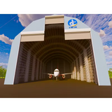 Hanger Warehouse for Airplane Project , Steel Structure Hangar Warehouse , Airplane Hanger Prefabricated Steel Structure