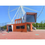 Beautiful Contemporary Art Container House for Residential School Office Building Use