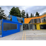 High Quality 20ft Prefab Tiny Home Container House Low Cost Art Container for Living