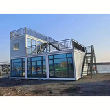 Wholesale Portable Steel Containers Low-Cost Flat Pack Prefab Houses Office Buildings Apartment Use Garden Sheds Mini Room