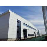 Industrial-Style Modern Light Steel Building Easy-to-assemble Metal Structure for Workshop or Warehouse
