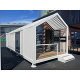 Modern Design Expandable Prefabricated Steel Container House Foldable Sandwich Panel for Living Room Use