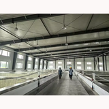Modern Design Prefabricated Industrial Warehouse Metal Building Light Steel Structure for ASTM Standard Steel Workshop