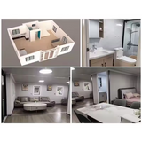 20ft 40ft Expandable Steel Wooden Container House Made Sandwich Panel for Hotel Use for Living Room Hotel Use