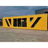 High Quality 20ft Prefab Tiny Home Container House Low Cost Art Container for Living