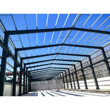 Industrial Prefabricated Steel Structure Workshop & Carport Garage Storage Shed for Warehouse Buildings