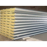 Modern Style Metal EPS XPS Rock Wool PIR Insulation Steel Fireproof Roof Villa House Building Cold Room Sandwich Panels