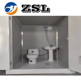 Luxurious Portable Mobile Toilet Shower Room Practical Multi-Person Prefab Sanitary Bathroom Made Durable Container Material