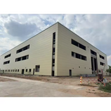 Industrial Style Prefab Steel Warehouse for Workshop Self Storage Manufactured by Warehouse Space Steel